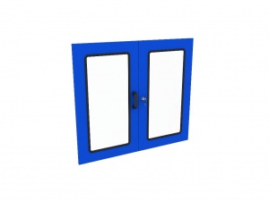 Двери MODUL 1000 (со стеклом) - 2 шт